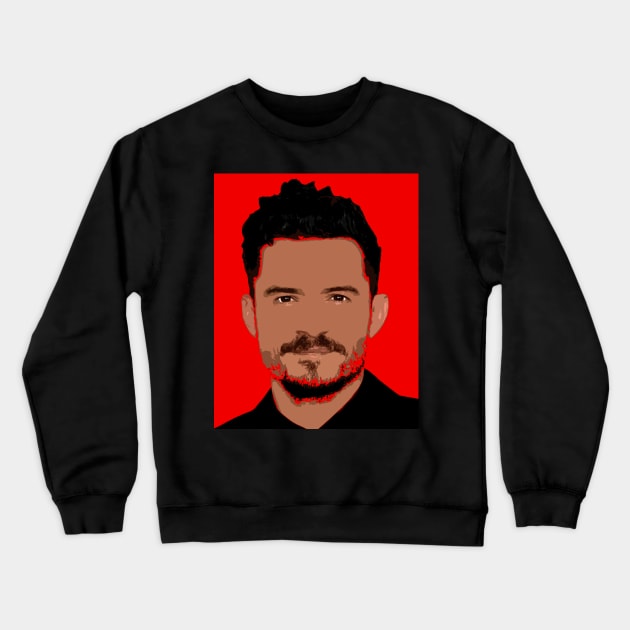 orlando bloom Crewneck Sweatshirt by oryan80